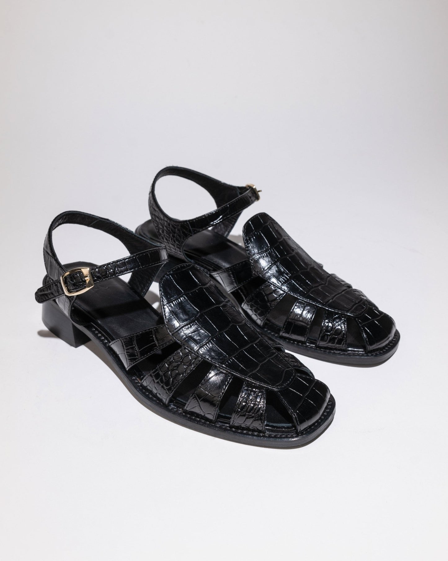 BAT - GALIM Black Croc - LAX