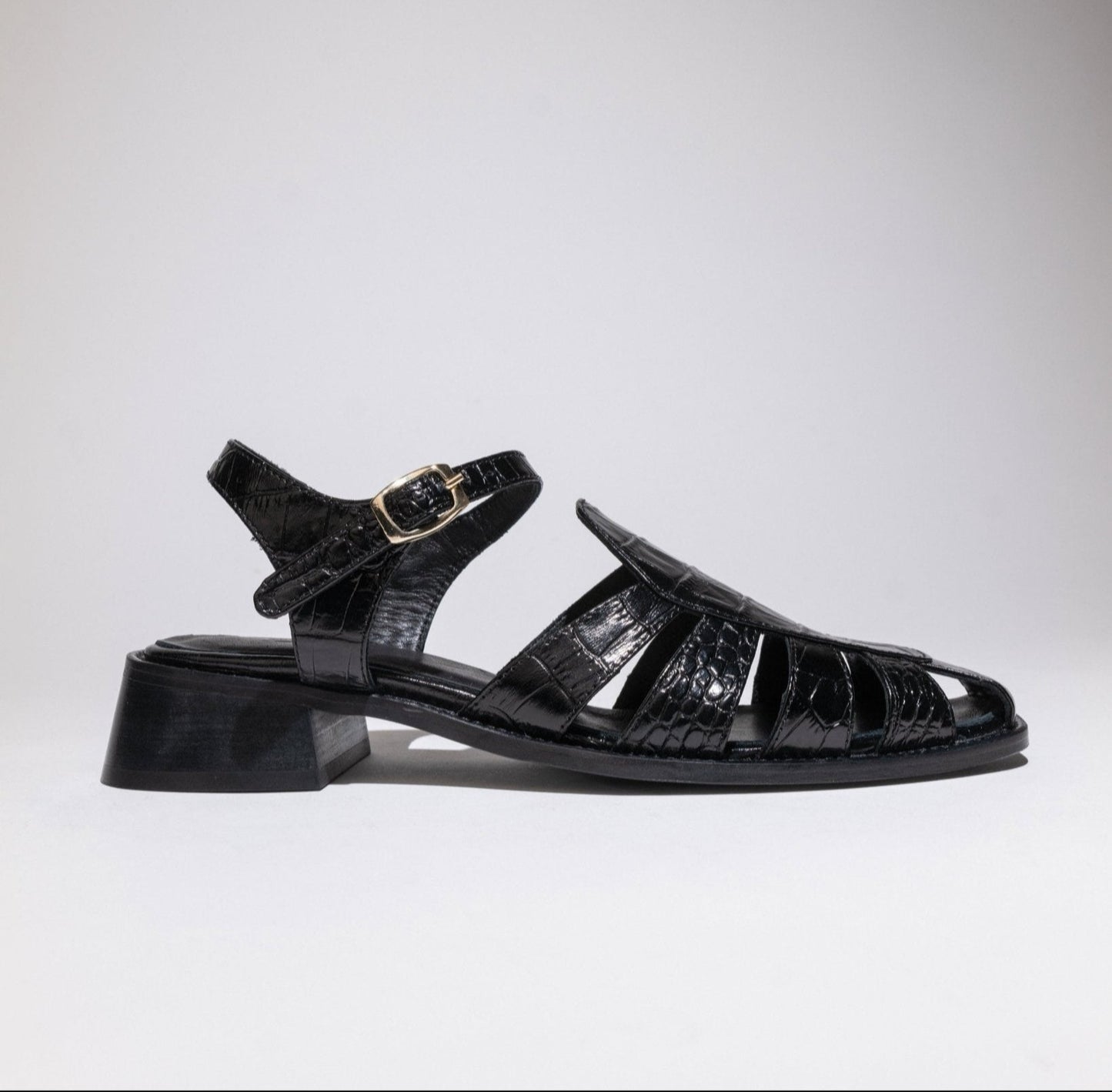 BAT - GALIM Black Croc - LAX