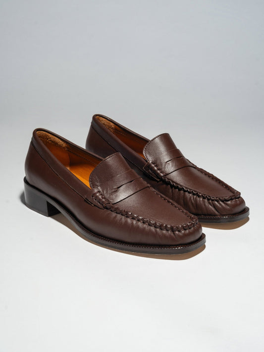JEAN LOAFERS Dark brown - LAX