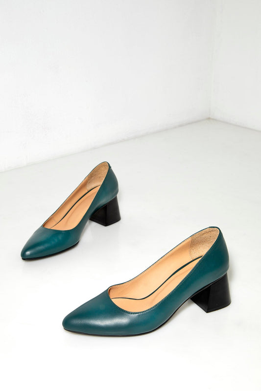 DANIKA PUMPS Teal - LAX