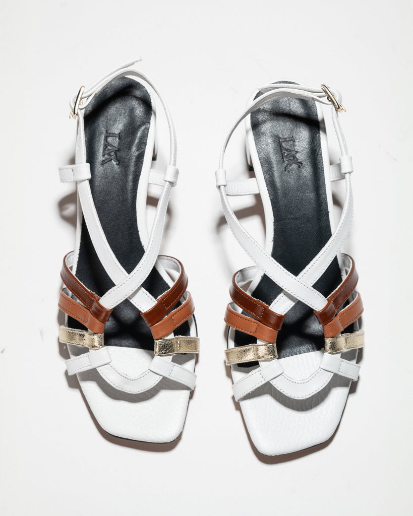 BASKET HEEL Multi Color - LAX