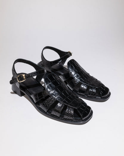 BAT - GALIM Black Croc - LAX