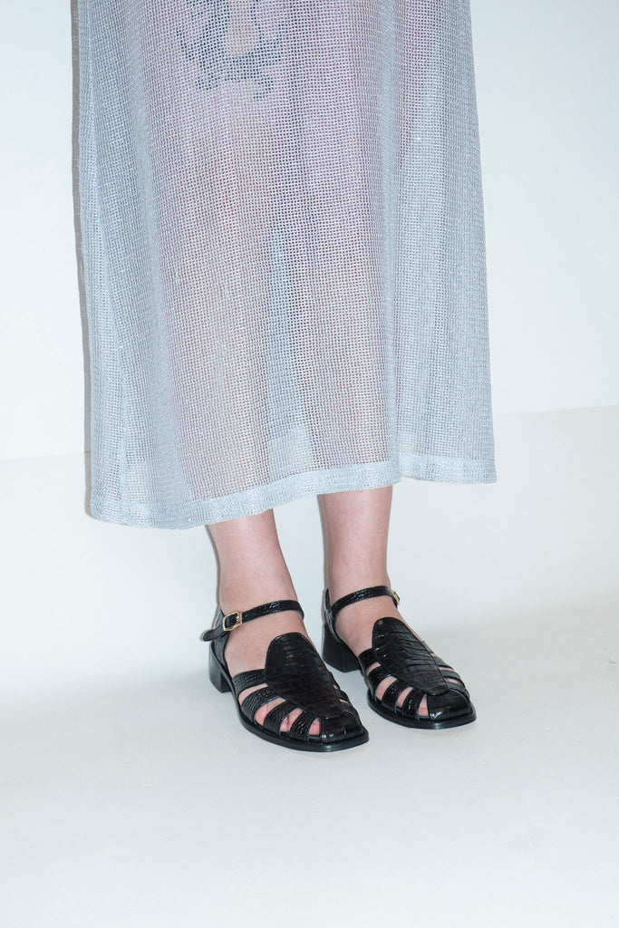 BAT - GALIM Black Croc - LAX