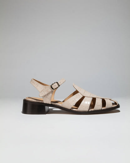 BAT - GALIM Cream Croc - LAX