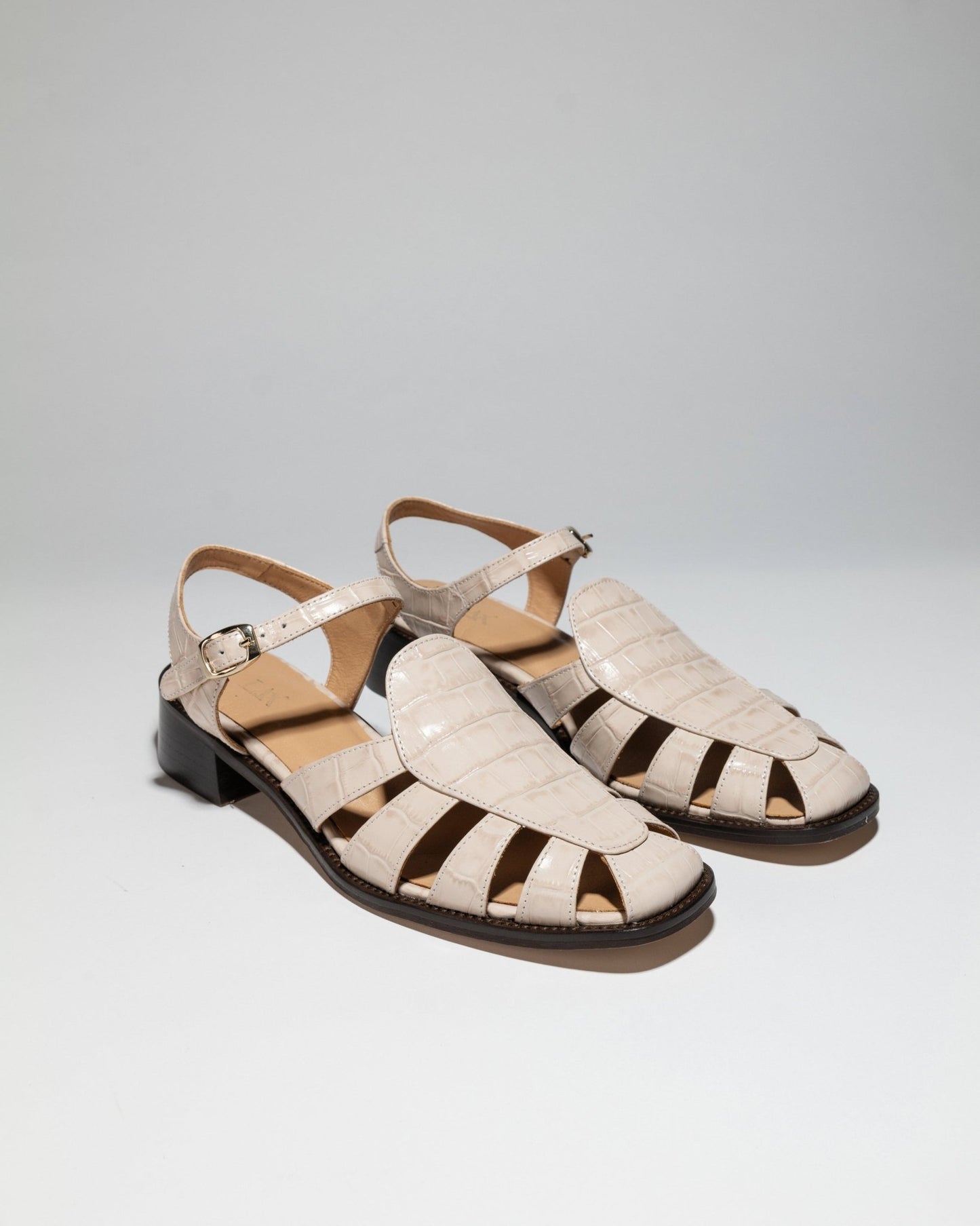 BAT - GALIM Cream Croc - LAX