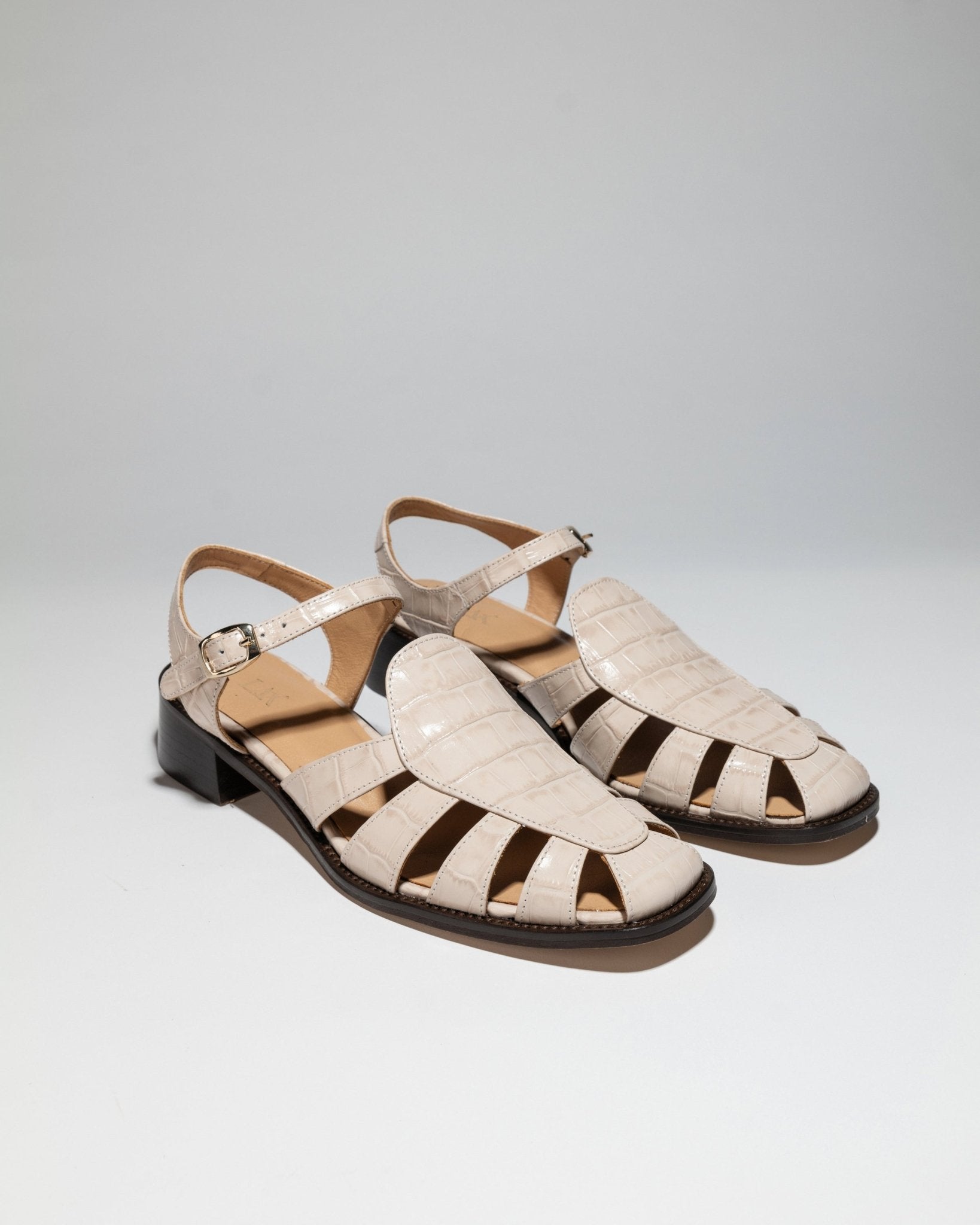 BAT - GALIM Cream Croc - LAX