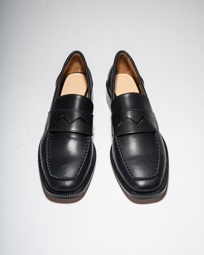 EAGLE PENNY LOAFERS Black - LAX