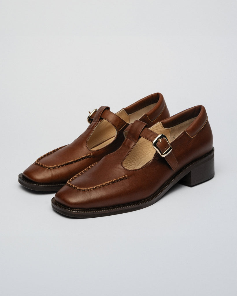 FALCON T - BAR Cognac brown - LAX
