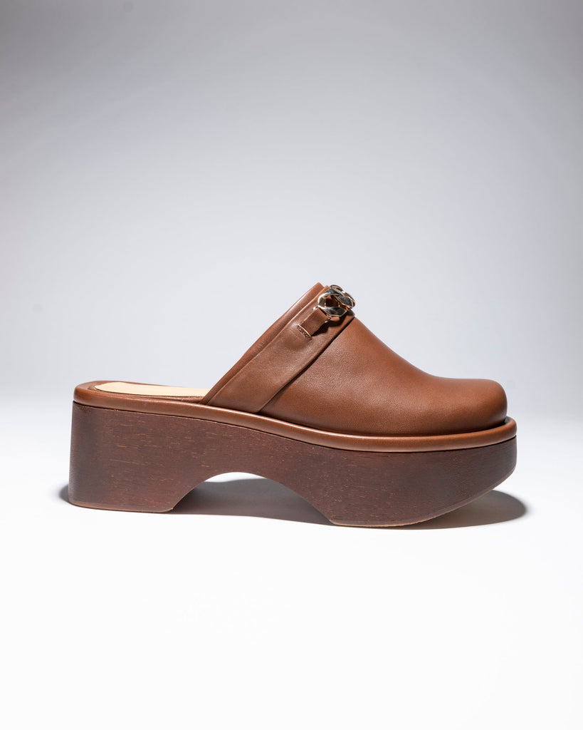 FRANCIS CLOGS Nut Brown - LAX