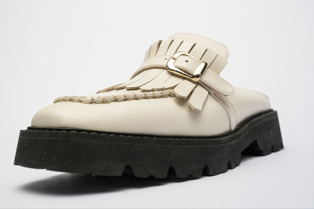 FUZZY MULES Cream - LAX