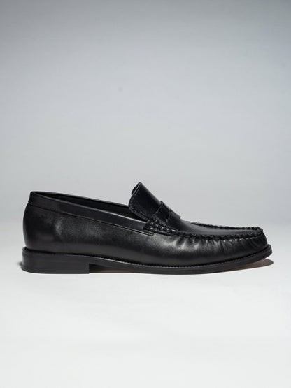 JEAN MAN LOAFERS Black - LAX