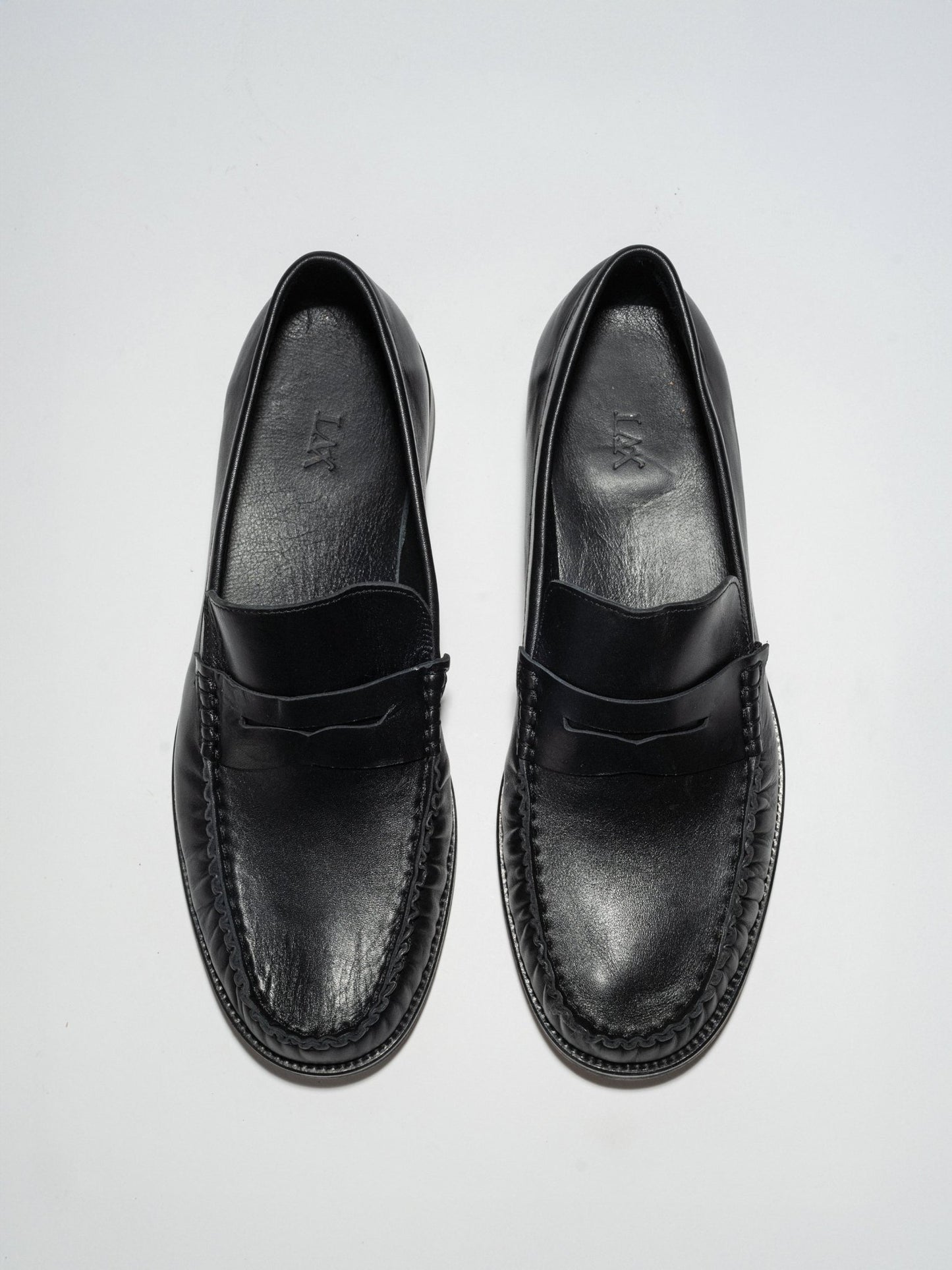 JEAN MAN LOAFERS Black - LAX