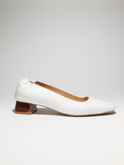 MAGGIE Pumps White - LAX