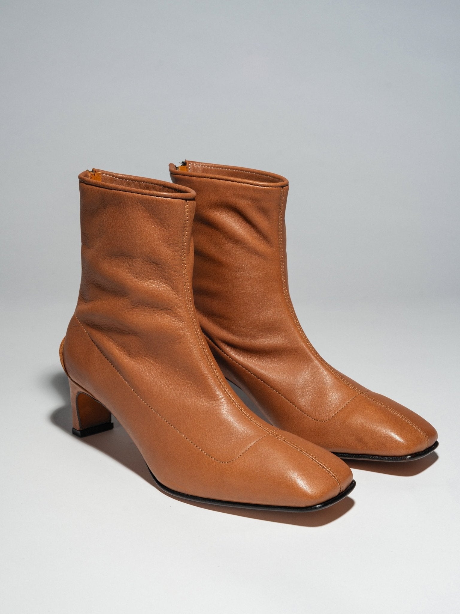MARION Soft boot Tan - LAX