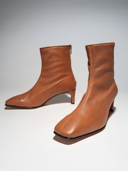 MARION Soft boot Tan - LAX
