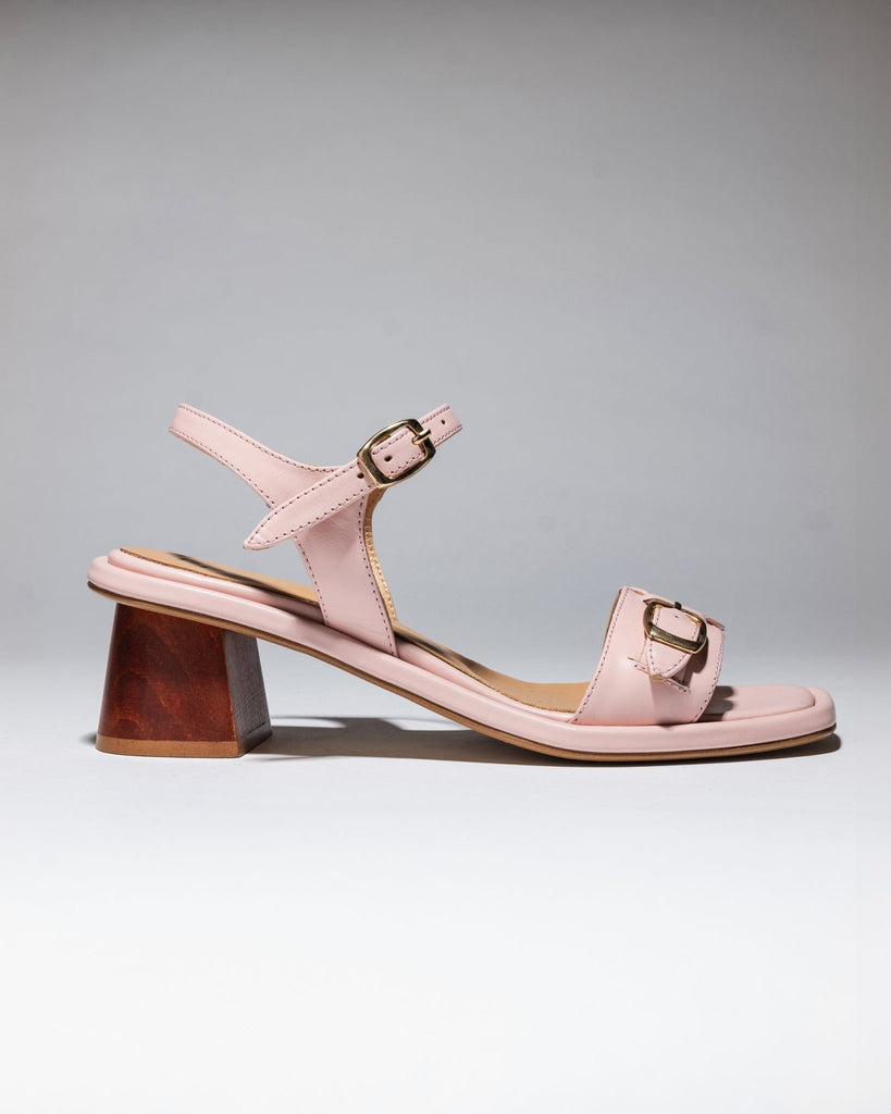 PARDES TERRA SUN Pale Pink Sandals - LAX