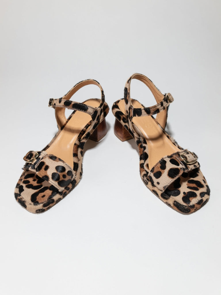 PARDES TERRA SUN Leopard Sandals - LAX